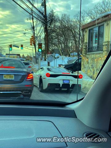Ferrari 458 Italia spotted in Bridge Water, New Jersey