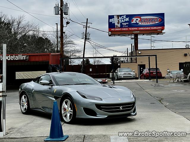 Ferrari Portofino spotted in Atlanta, Georgia