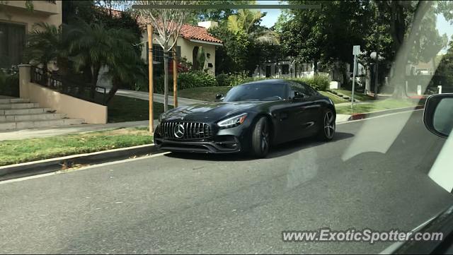 Mercedes AMG GT spotted in Beverly Hills, California