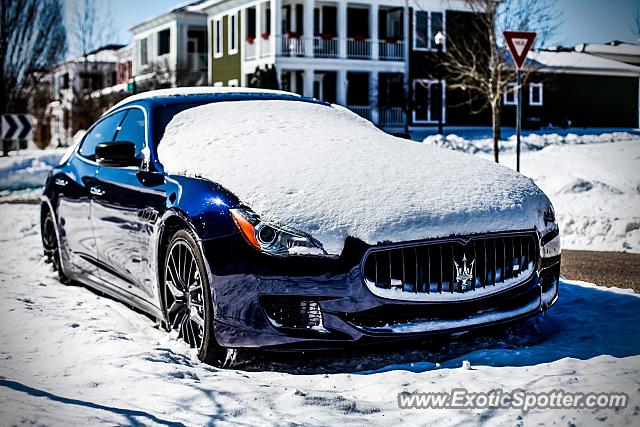 Maserati Quattroporte spotted in Bloomington, Indiana
