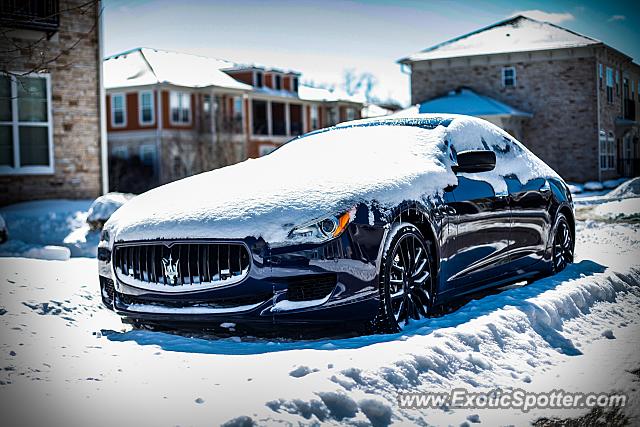 Maserati Quattroporte spotted in Bloomington, Indiana