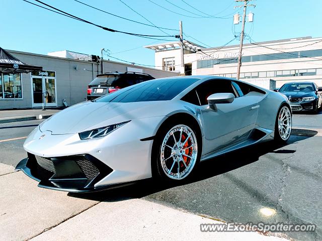 Lamborghini Huracan spotted in Birmingham, Michigan