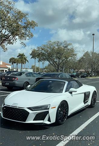 Audi R8 spotted in Boca Raton, Florida