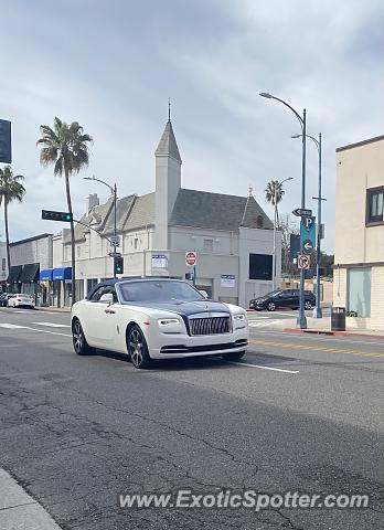 Rolls-Royce Dawn spotted in Beverly Hills, California