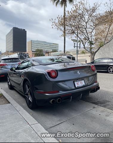 Ferrari California spotted in Beverly Hills, California