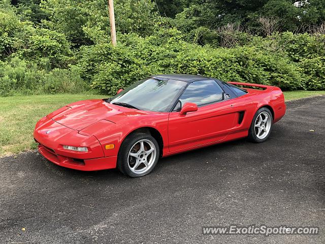Acura NSX spotted in Morgantown, West Virginia