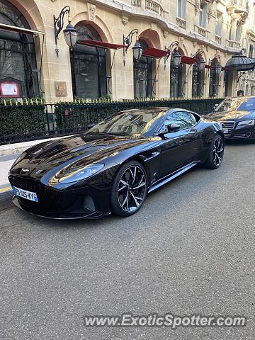 Aston Martin DBS spotted in PARIS, France