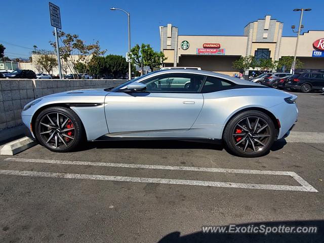 Aston Martin DB11 spotted in Los Angeles, California