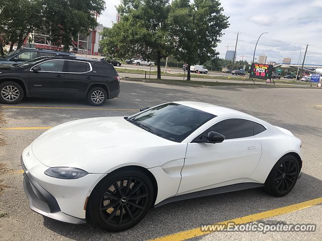Aston Martin Vantage spotted in Calgary, Canada