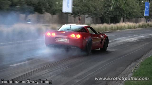 Chevrolet Corvette Z06 spotted in Santiago, Chile