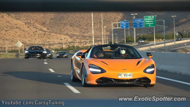 Mclaren 720S spotted in Santiago, Chile