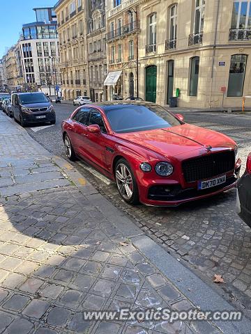 Bentley Flying Spur spotted in PARIS, France