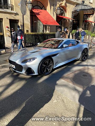 Aston Martin DBS spotted in PARIS, France