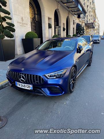 Mercedes AMG GT spotted in PARIS, France