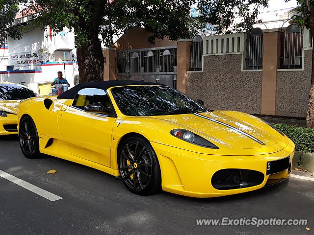 Ferrari F430 spotted in Jakarta, Indonesia