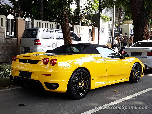 Ferrari F430 spotted in Jakarta, Indonesia