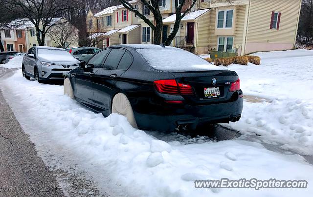 BMW M5 spotted in Ellicott City, Maryland