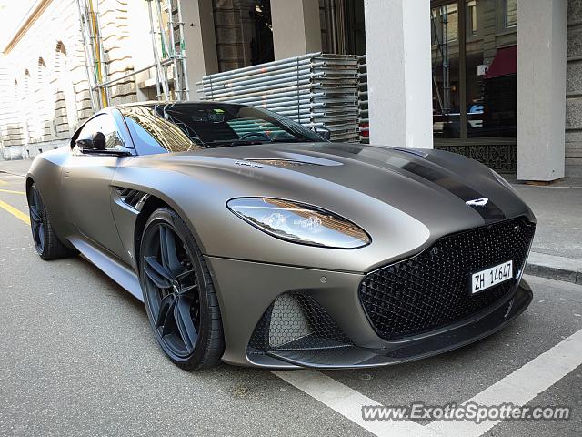 Aston Martin DBS spotted in Zurich, Switzerland
