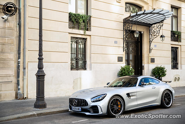 Mercedes AMG GT spotted in Paris, France