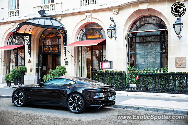 Aston Martin DBS spotted in Paris, France