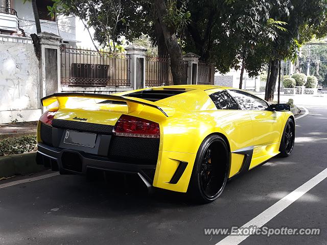 Lamborghini Murcielago spotted in Jakarta, Indonesia