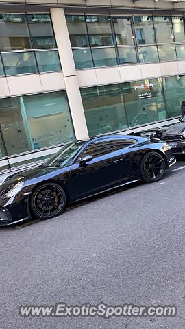 Porsche 911 GT3 spotted in PARIS, France