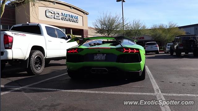 Lamborghini Aventador spotted in Scottsdale, Arizona