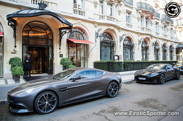 Aston Martin Vanquish spotted in Paris, France