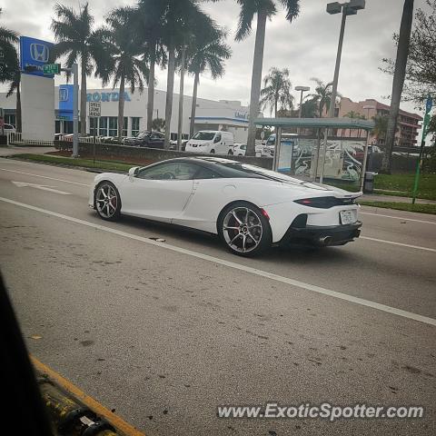 Mclaren GT spotted in Coral Gables, Florida
