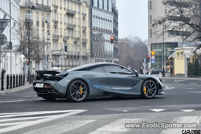 Mclaren 720S spotted in Warsaw, Poland