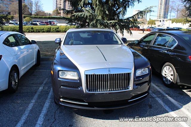 Rolls-Royce Wraith spotted in Buckhead, Georgia