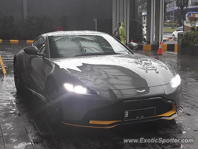 Aston Martin Vantage spotted in Serpong, Indonesia