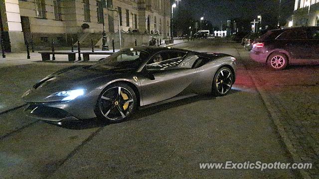 Ferrari SF90 Stradale spotted in Warsaw, Poland