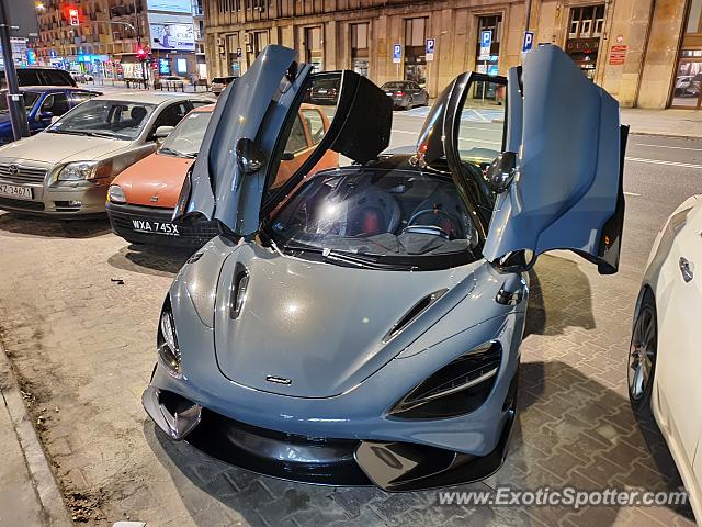Mclaren 765LT spotted in Warsaw, Poland