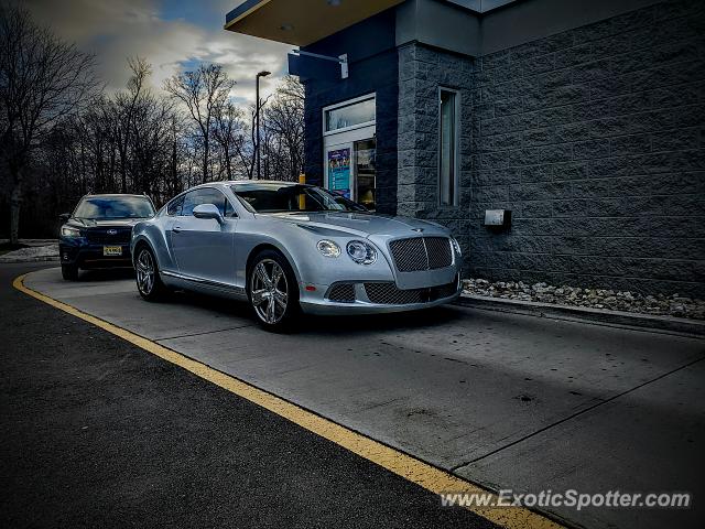Bentley Continental spotted in Bridgewater, New Jersey