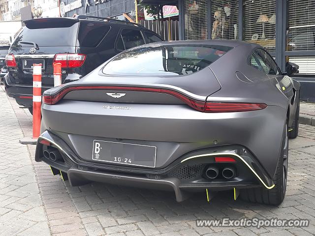 Aston Martin Vantage spotted in Jakarta, Indonesia