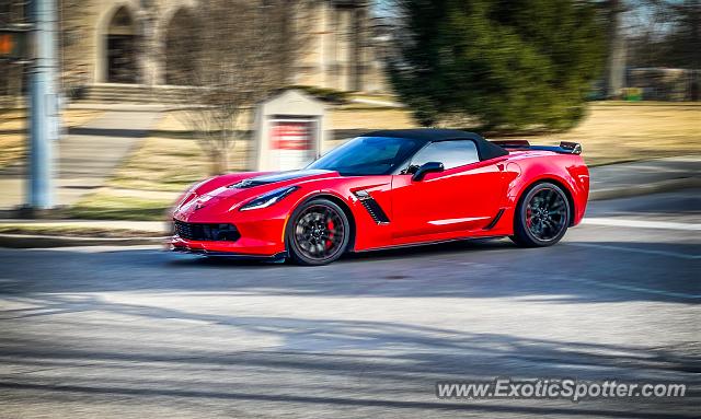 Chevrolet Corvette Z06 spotted in Bloomington, Indiana