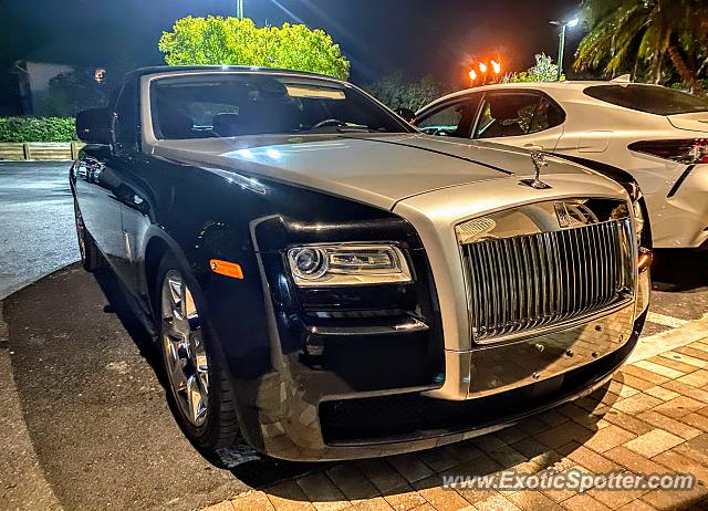 Rolls-Royce Ghost spotted in Sanibel, Florida