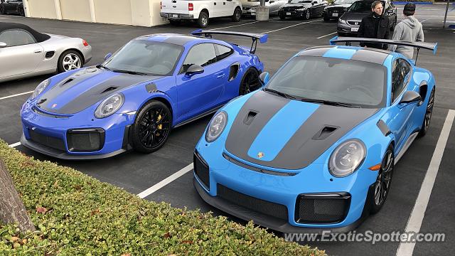 Porsche 911 GT2 spotted in Costa Mesa, California