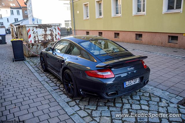 Porsche 911 Turbo spotted in Spremberg, Germany