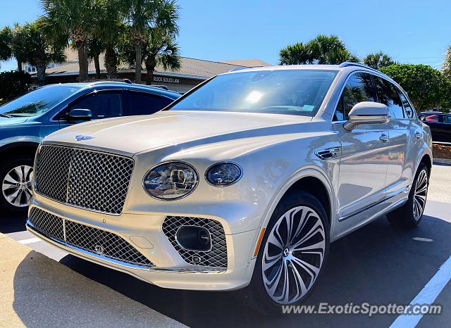 Bentley Bentayga spotted in Jacksonville, Florida