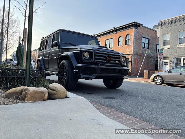 Mercedes 4x4 Squared spotted in Washington DC, United States