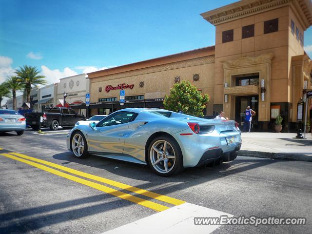Ferrari 488 GTB spotted in Miami, Florida