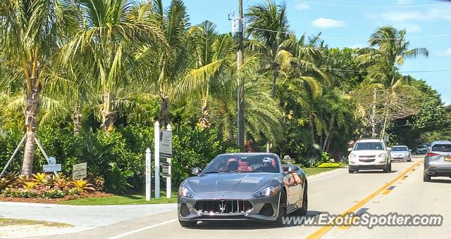 Maserati GranTurismo spotted in Sanibel, Florida