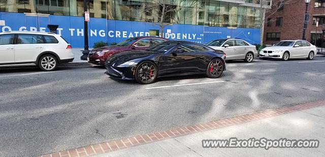 Aston Martin Vantage spotted in Washington, DC, United States