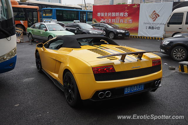 Lamborghini Gallardo spotted in Qingdao, China