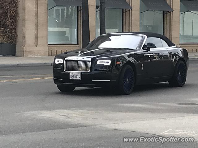 Rolls-Royce Dawn spotted in Beverly Hills, California