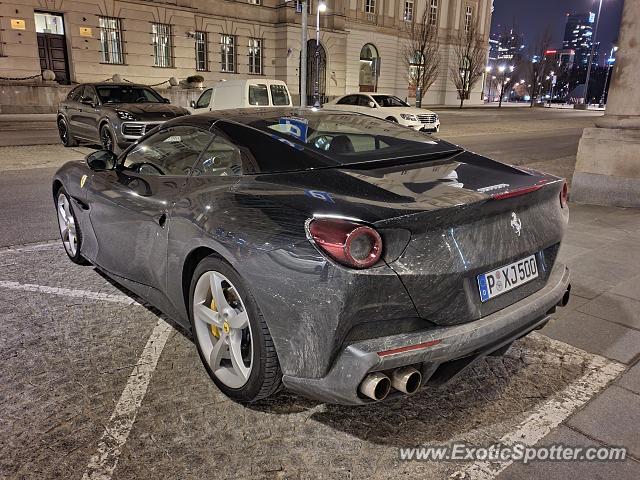 Ferrari Portofino spotted in Warsaw, Poland