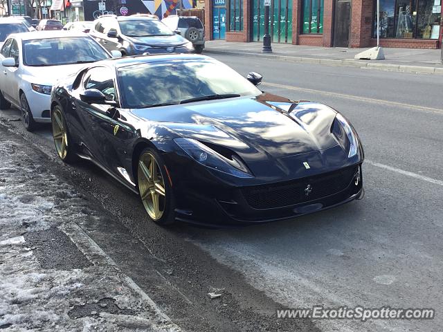 Ferrari 812 Superfast spotted in Calgary, Canada