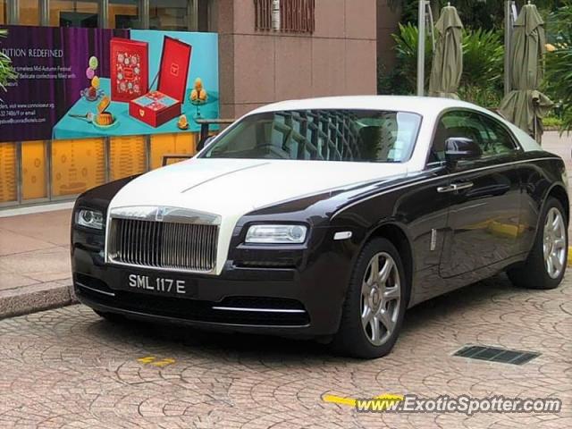 Rolls-Royce Wraith spotted in Singapore, Singapore